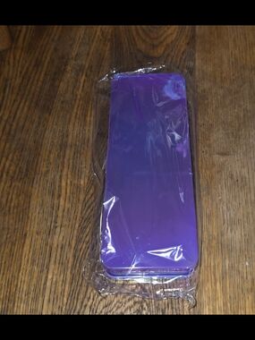 Portable Double-Sided  Large Capacity Pencil Case- Iridescent Purple BNIB